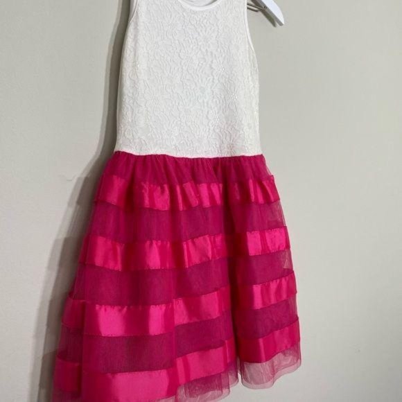 Pink and Creme Princess Ballerina Tank Dress 10 - Picture 2 of 11